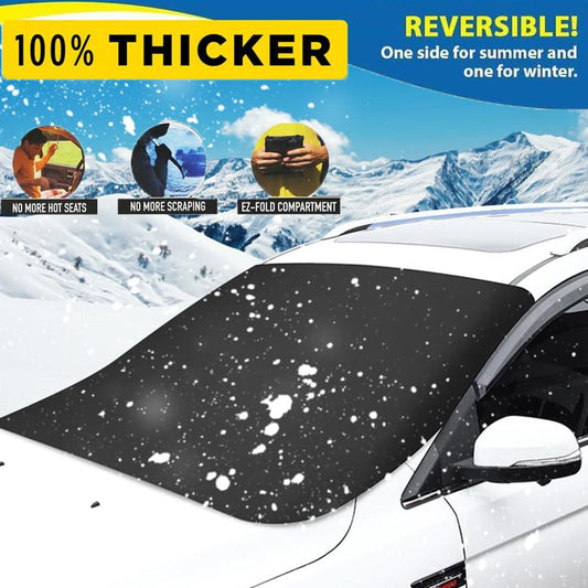 2025 New Arrival🔥Upgraded Car Windshield Magnetic Snow Cover