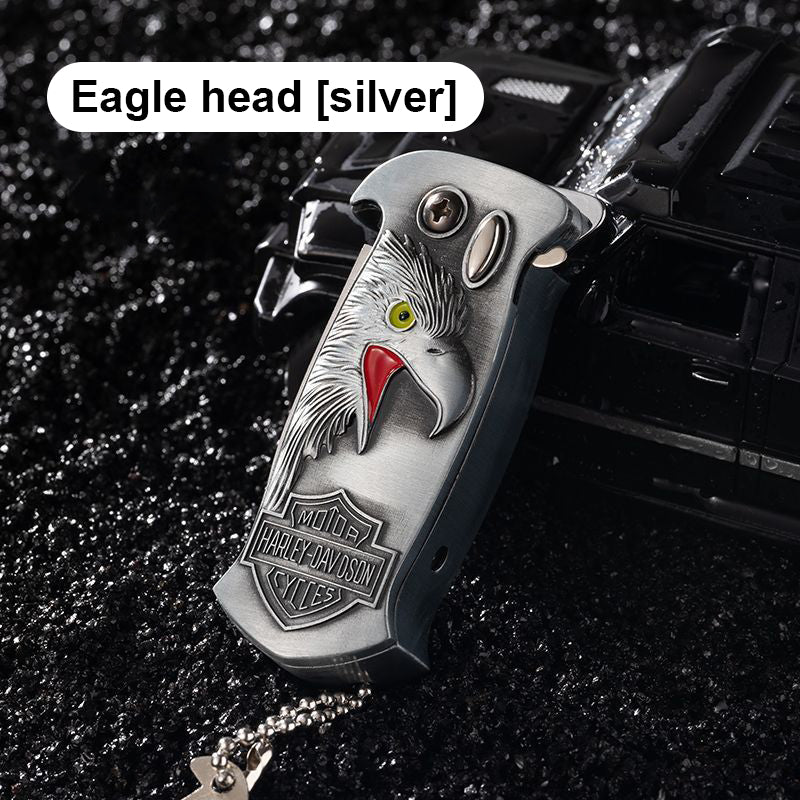 ❄🎄New Year's Special 2025⛄🔔The Ultimate Folding Chef’s Knife with Built-in Lighter